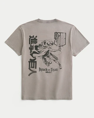 Relaxed Attack on Titan Graphic Tee