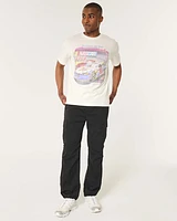 Boxy NASCAR Graphic Tee