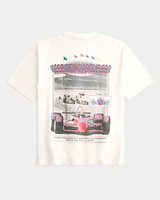 Boxy Indianapolis 500 Graphic Tee