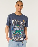 Relaxed Notre Dame Fighting Irish Graphic Tee