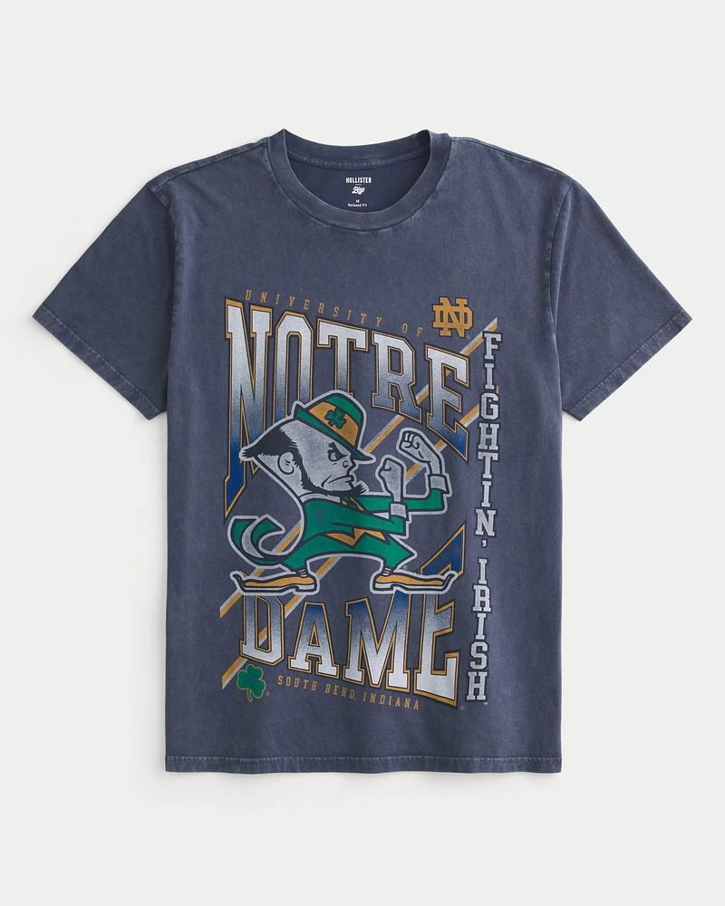 Relaxed Notre Dame Fighting Irish Graphic Tee