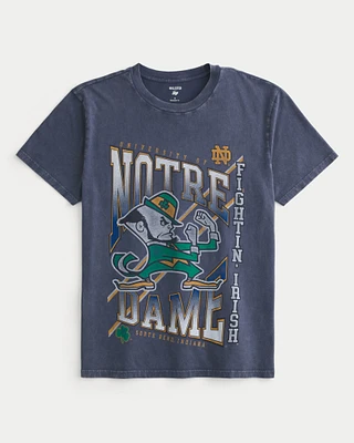 Relaxed Notre Dame Fighting Irish Graphic Tee