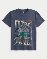 Relaxed Notre Dame Fighting Irish Graphic Tee