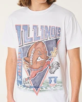 Relaxed Illinois Fighting Illini Graphic Tee