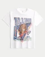 Relaxed Illinois Fighting Illini Graphic Tee