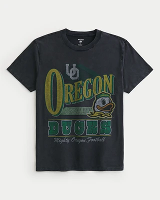 Relaxed University of Oregon Ducks Graphic Tee