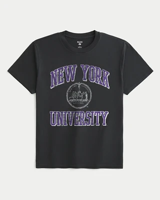 Relaxed New York University Graphic Tee