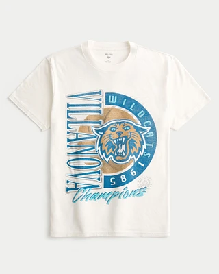 Relaxed Villanova Wildcats Graphic Tee