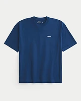 Boxy Heavyweight Logo Crew T-Shirt