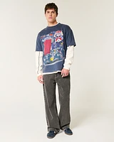 Boxy Heavyweight Oracle Red Bull Racing Graphic Tee