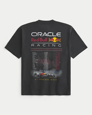 Boxy Heavyweight Oracle Red Bull Racing Graphic Tee