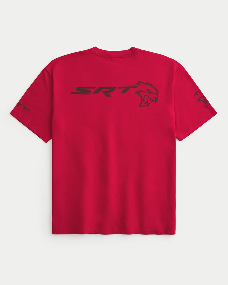 Boxy Dodge Hellcat SRT Graphic Tee