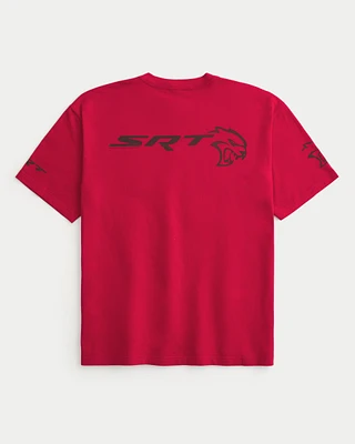 Boxy Dodge Hellcat SRT Graphic Tee