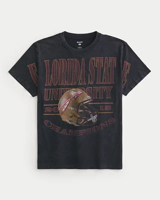 Relaxed Florida State University Graphic Tee