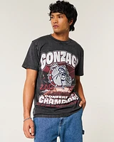 Relaxed Gonzaga University Graphic Tee