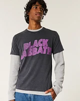 Shrunken Black Sabbath Graphic Tee