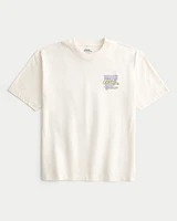 Boxy Heavyweight No Fear Graphic Tee