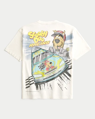 Boxy Scooby Doo Racing Graphic Tee