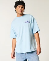 Baggy Hawaii Surf Graphic Tee