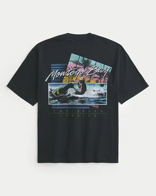 Baggy Montego Bay Graphic Tee