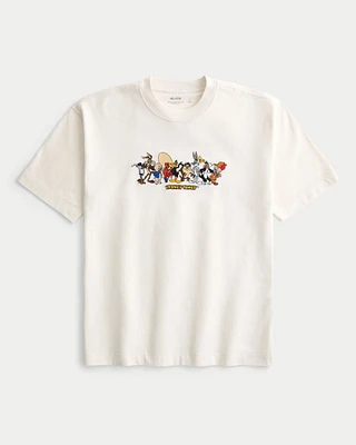 Boxy Heavyweight Looney Tunes Graphic Tee