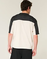Boxy Crop Number Graphic Jersey