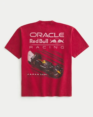 Boxy Heavyweight Oracle Red Bull Racing Graphic Tee