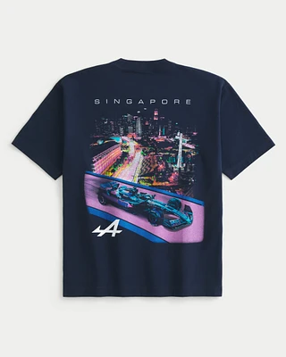 Boxy BWT Alpine Graphic Tee