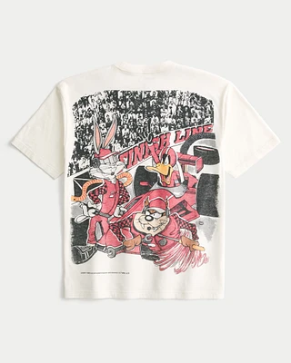 Boxy Looney Tunes Racing Graphic Tee