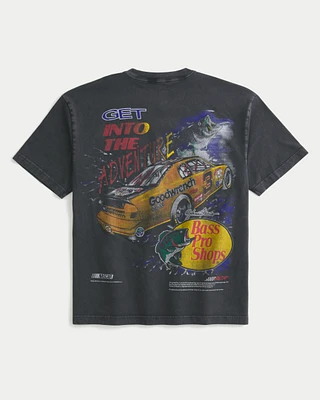 Boxy NASCAR Bass Pro Shops Graphic Tee