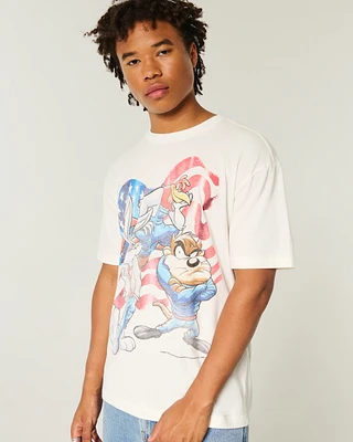 Boxy Looney Tunes Graphic Tee