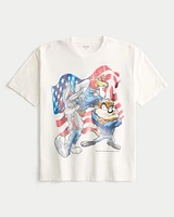 Boxy Looney Tunes Graphic Tee