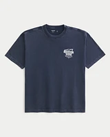 Boxy Lil Sandy Barbecue Graphic Tee