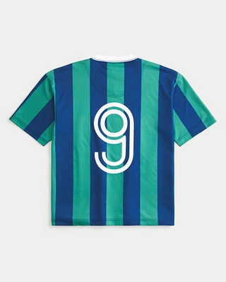 Boxy Seoul Graphic Soccer Jersey