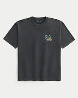 Boxy Captain Chomps Graphic Tee