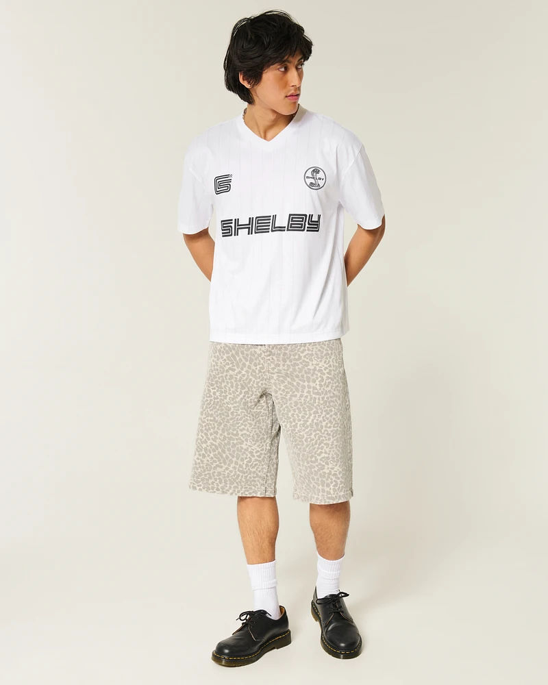 Boxy Shelby Graphic Soccer Jersey