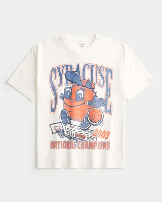 Boxy Syracuse Graphic Tee