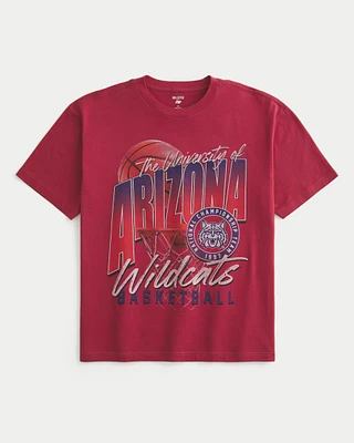 Boxy University of Arizona Wildcats Graphic Tee