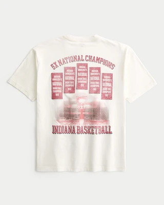 Boxy Indiana University Graphic Tee