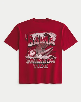 Boxy Alabama Crimson Tide Graphic Tee