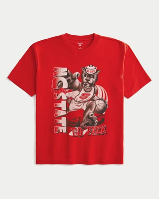 Boxy NC State Wolfpack Graphic Tee