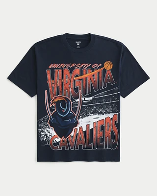 Boxy University of Virginia Cavaliers Graphic Tee