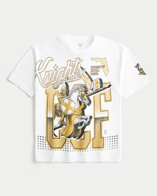Boxy UCF Knights Graphic Tee