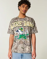 Boxy Notre Dame Fighting Irish Graphic Tee