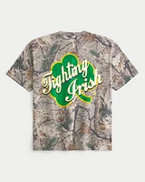 Boxy Notre Dame Fighting Irish Graphic Tee