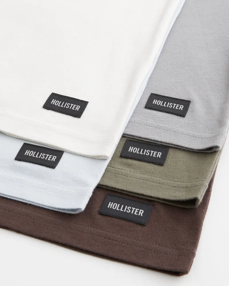 Relaxed Crew T-Shirt 5-Pack