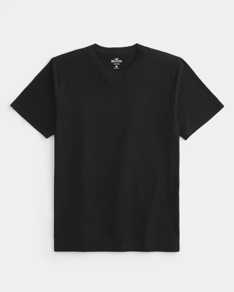 Hollister t-shirt with logo in black