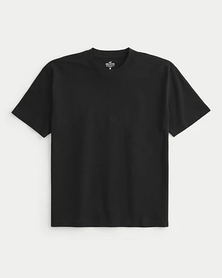 Heavyweight Boxy Cotton Crew T-Shirt