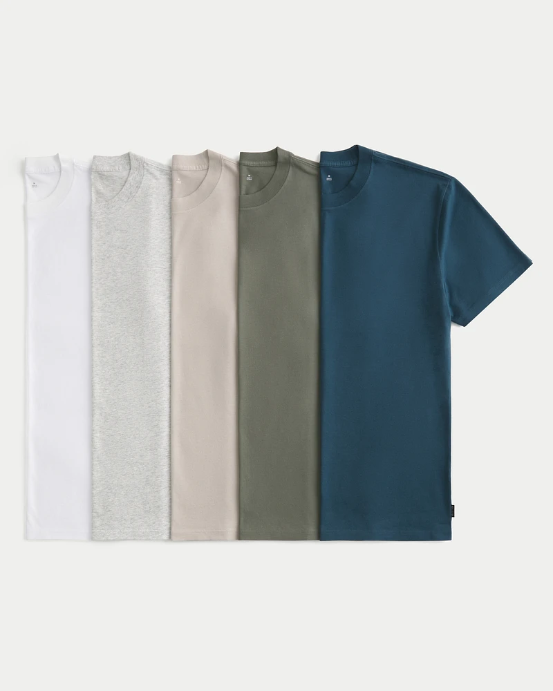 Relaxed Crew T-Shirt 5-Pack