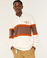 Boxy Heavyweight University of Texas Rugby Polo